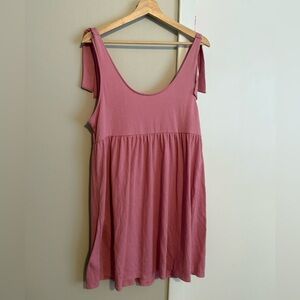 ⭐️pink babydoll dress XL